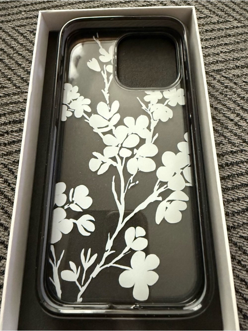 Casetify Floral Cherry Blossom Durable Clear Phone Case for iPhone 15 Pro Max - Picture 6 of 11